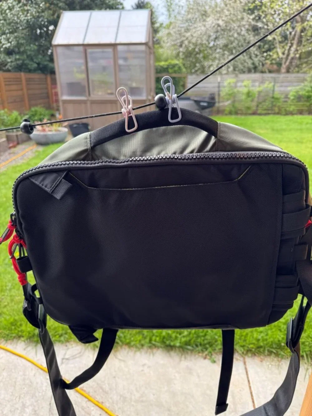 Topo Designs Global Briefcase- 2025- Olive/Black - NWOT - Picture 2 of 4